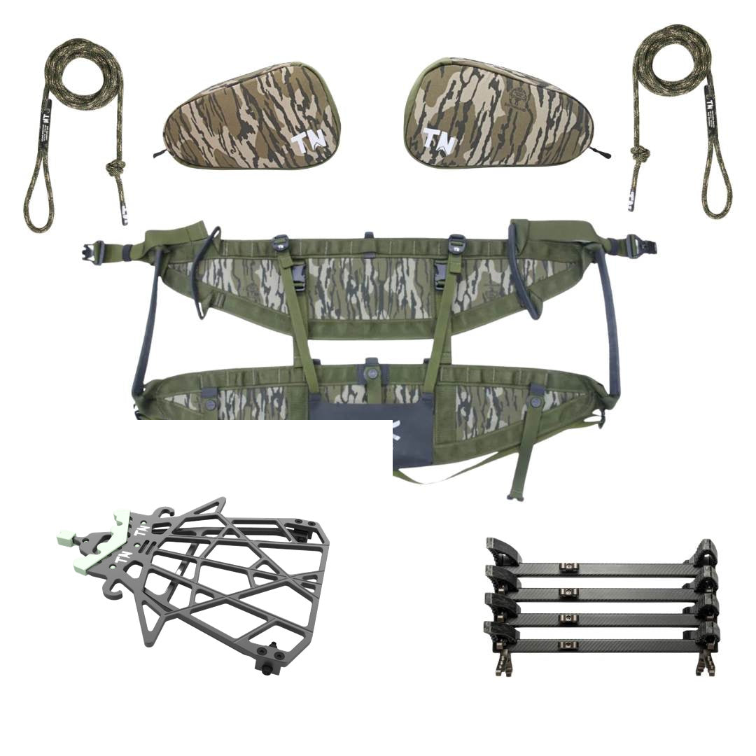 MK Ultimate Complete Saddle Hunting Kit - Mossy Oak Bottomland