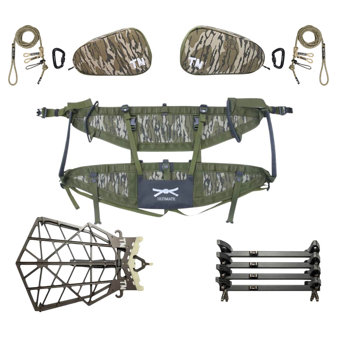 Ultimate Complete Saddle Hunting Kit - Mossy Oak Bottomland