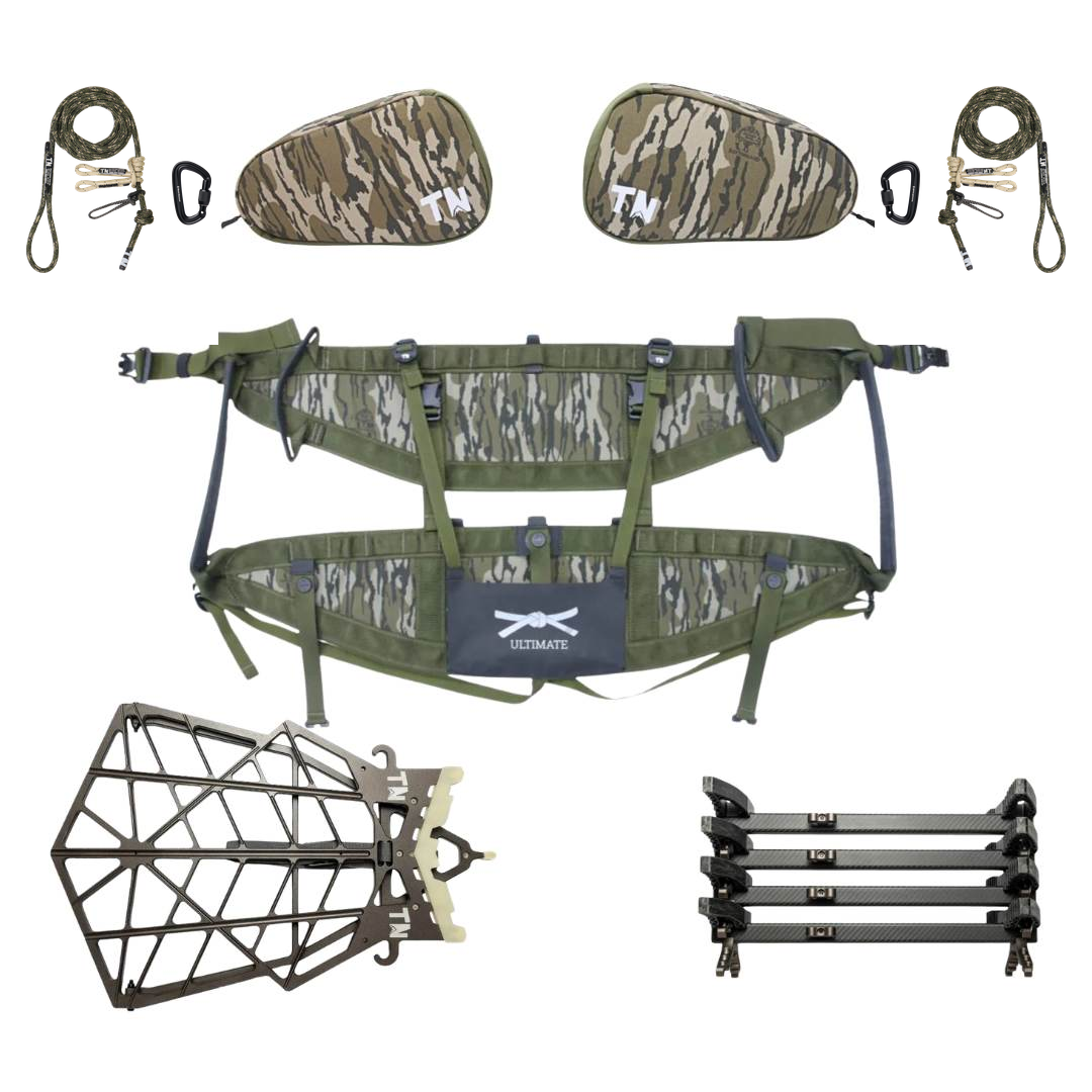 Ultimate Complete Saddle Hunting Kit - Mossy Oak Bottomland