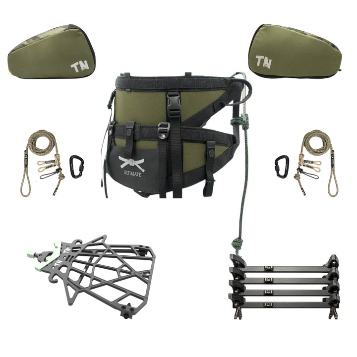 MK Ultimate Complete Saddle Hunting Kit - Military Green