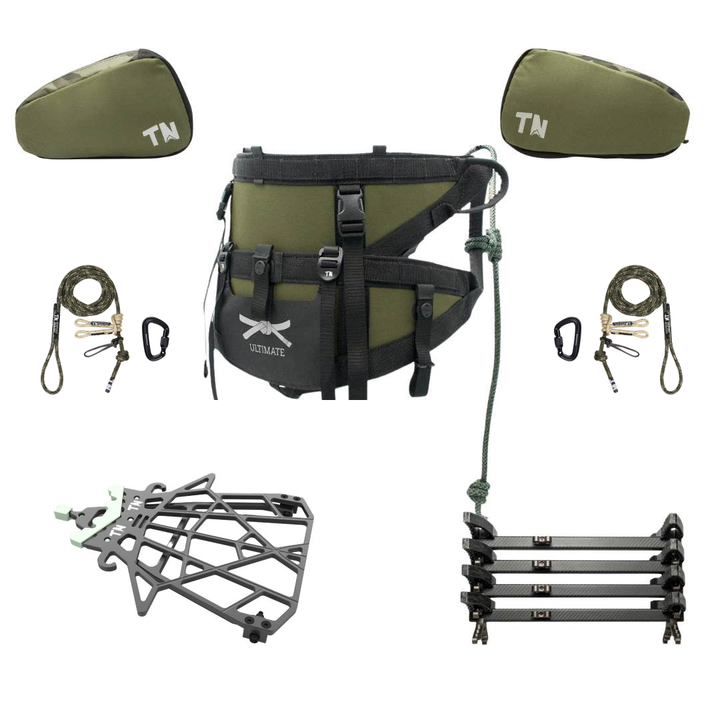 MK Ultimate Complete Saddle Hunting Kit - Military Green