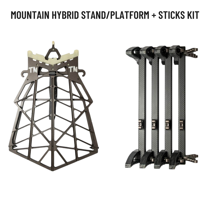 Mountain Hybrid Stand/Platform + Sticks Kit