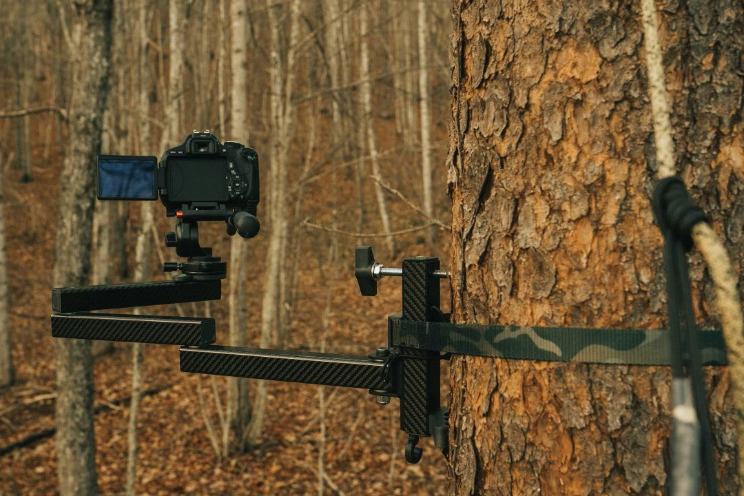 Bâton de support de caméra d'arbre de vis de M5 1/4 pouce pour la caméra de  traînée de chasse de faune de forêt