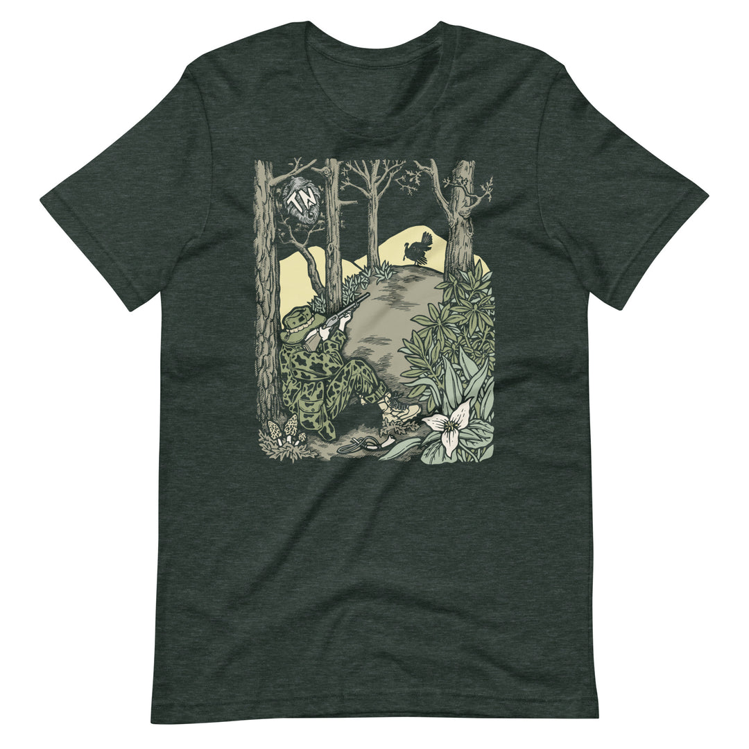 First Light Mountain Turkey Hunter T-Shirt